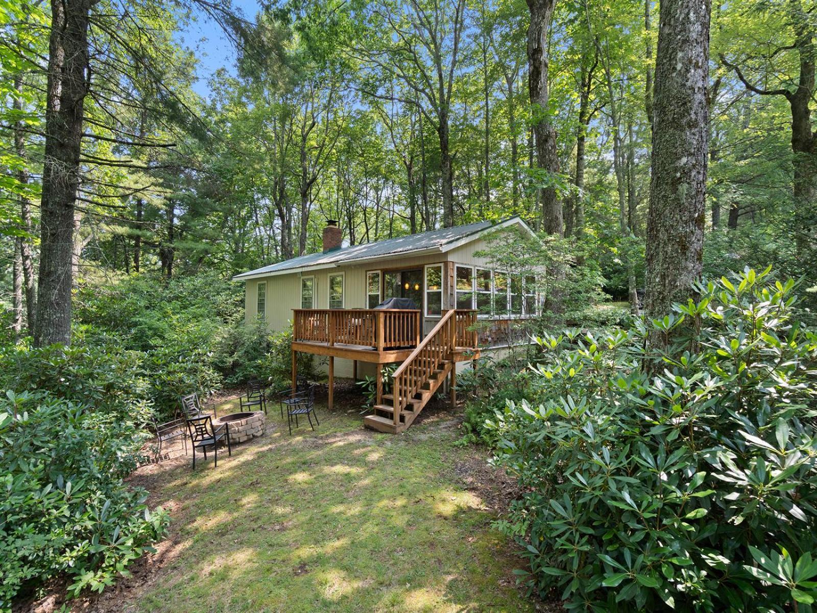 Gingercake Mtn Cottage At Linville Gorge - Wood Burning Fireplace Linville Falls Exterior foto